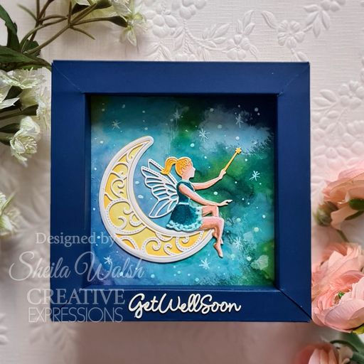 Get Well Soon Craft Die - Fairy Wishes Collection By Jamie Rodgers - Craftmania Stock Photo 2