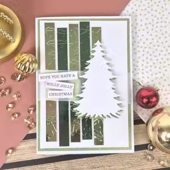 Thumbnail: Evergreen Trees Nesting Dies - Moonstone Dies By Hunkydory - Craftmania Stock Photo 6
