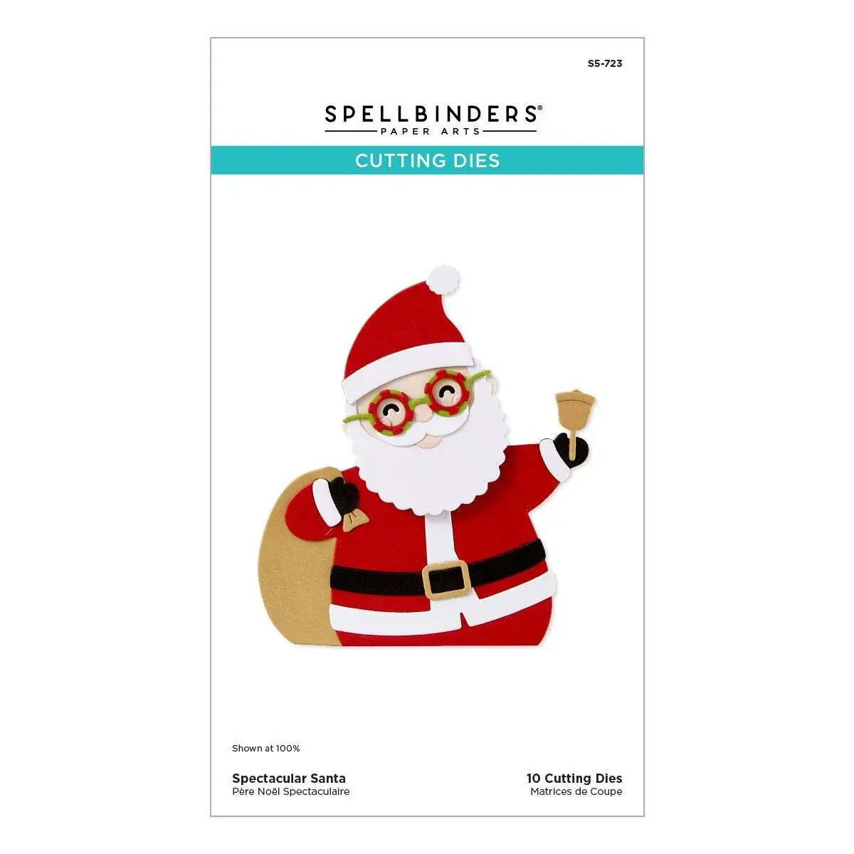 Spellbinders - Spectacular Santa Etched Dies