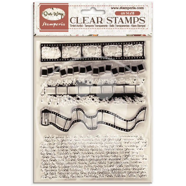Our Way - Clear Stamp Set By Stamperia - Craftmania Stock Photo 1