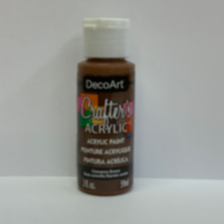 Cinnamon Brown - Crafters Acrylic By DecoArt - Craftmania Stock Photo 1