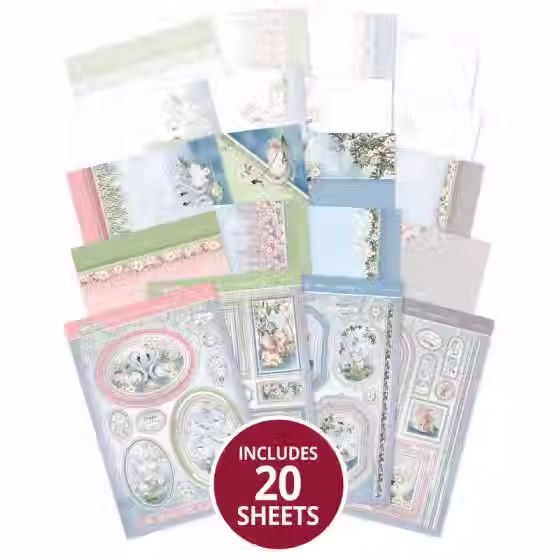 Thumbnail: Swan Lake - Deluxe Craft Pads by Hunkydory - Craftmania Stock Photo 2