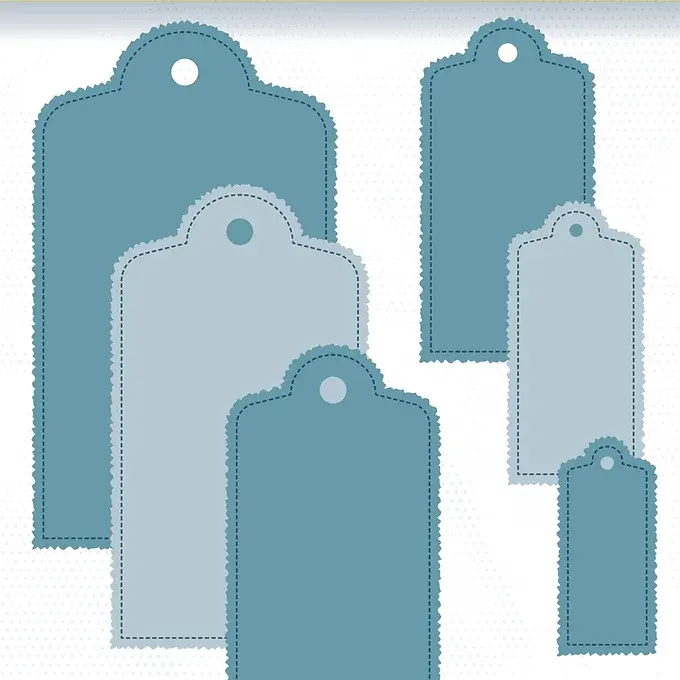 Deckle Edge & Stitched Nested Tags - Mats & Layers by Jamie Rodgers Crafts - Craftmania Stock Photo 1