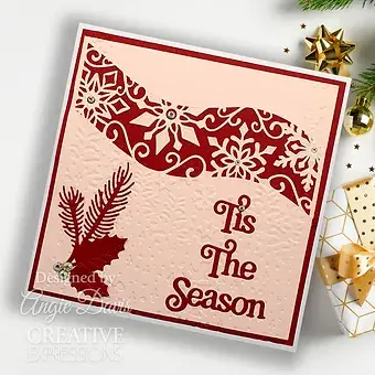 Thumbnail: Tis The Season - Festive Shadowed Craft Die By Sue Wilson - Craftmania Stock Photo 6