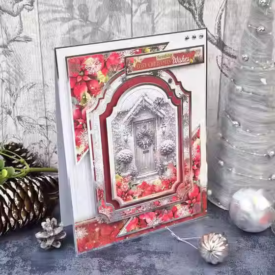 Christmas on Your Doorstep - Luxury Topper Set By Hunkydory - Craftmania Stock Photo 2