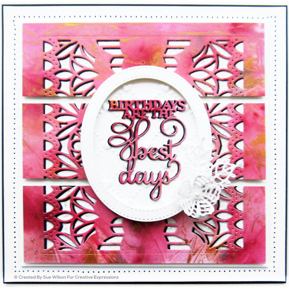 Thumbnail: Whitney Background - Endless Options Craft Die By Sue Wilson - Craftmania Stock Photo  3