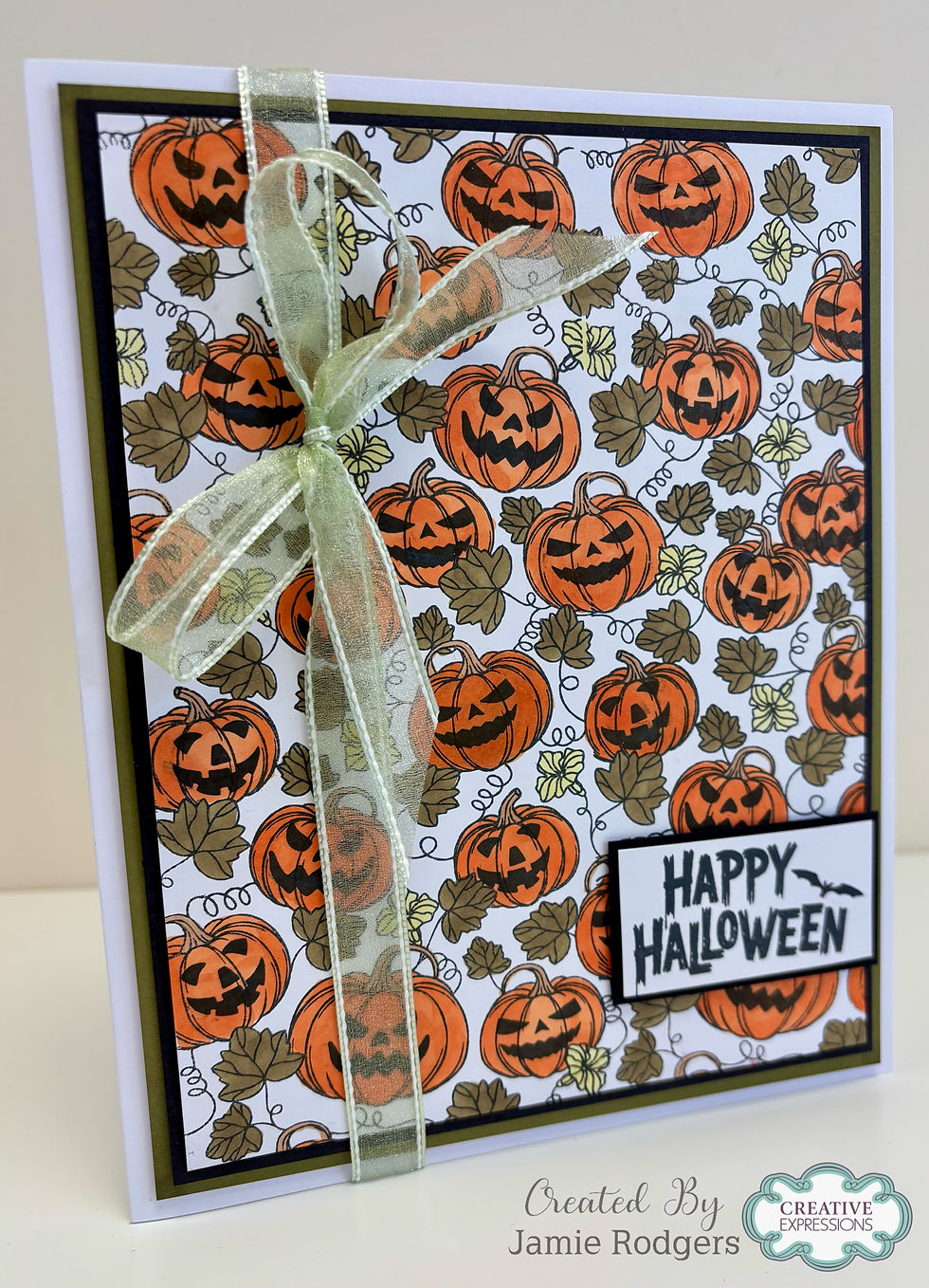 Thumbnail: Pumpkin Patch DL Clear Stamp Set - Autumn Collection by Creative Expressions
