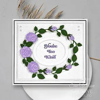 Thumbnail: You're Too Kind - Mini Shadowed Crafts Die By Sue Wilson - Craftmania Stock Photo 4