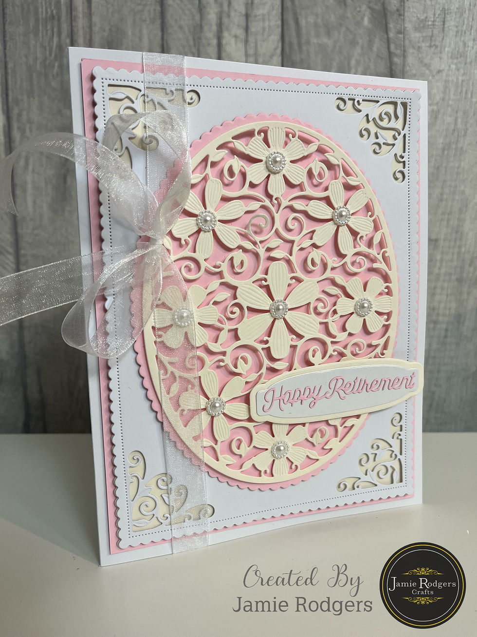 Thumbnail: Scallop Edge & Pierced Oval Dies - Mats & Layers By Jamie Rodgers Crafts - Craftmania Stock Photo 9