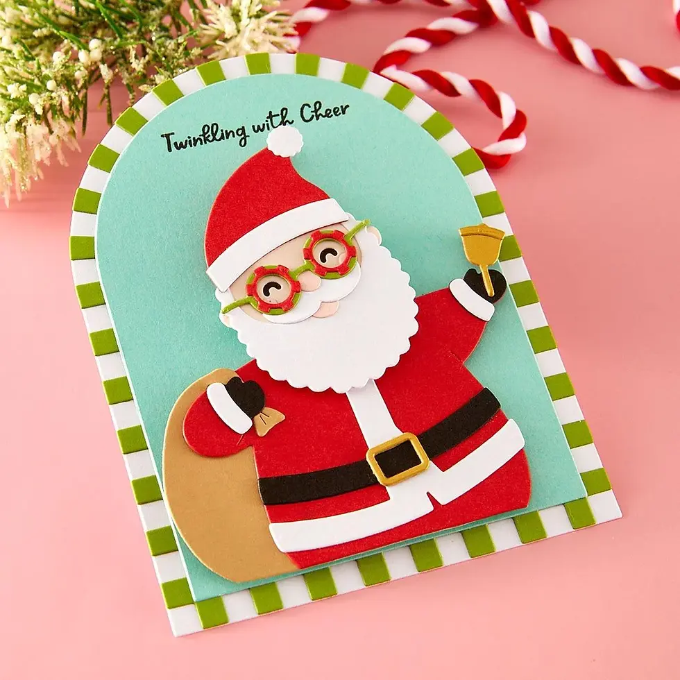 Thumbnail: Spellbinders - Spectacular Santa Etched Dies