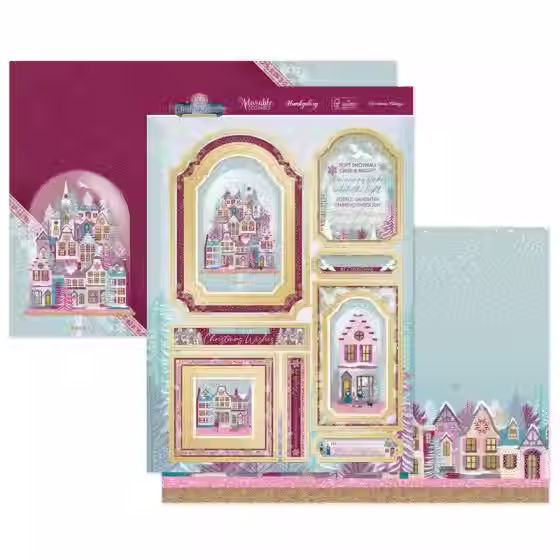 Christmas Village Luxury Topper Set By Hunkydory - Craftmania Stock Photo 1