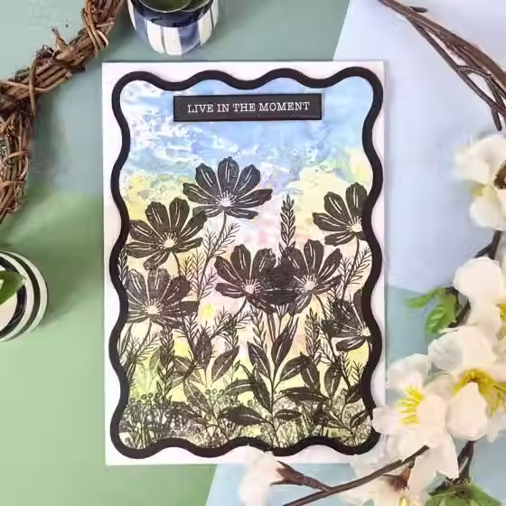 Thumbnail: Wonderful Wildflower Silhouettes - For the Love of Stamps By Hunkydory - Craftmania Stock Photo 5