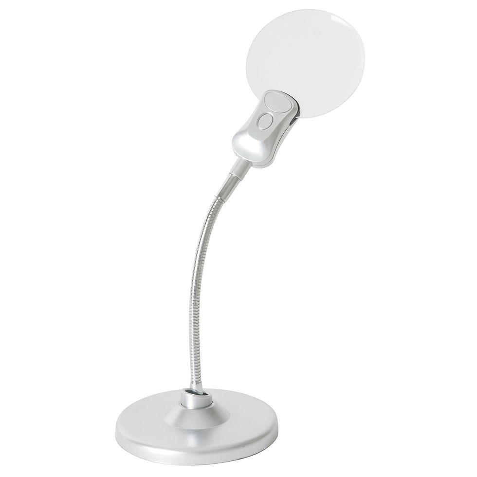 Thumbnail: Magnifying Lamp - Table Style By PURElite - Craftmania Stock Photo 3