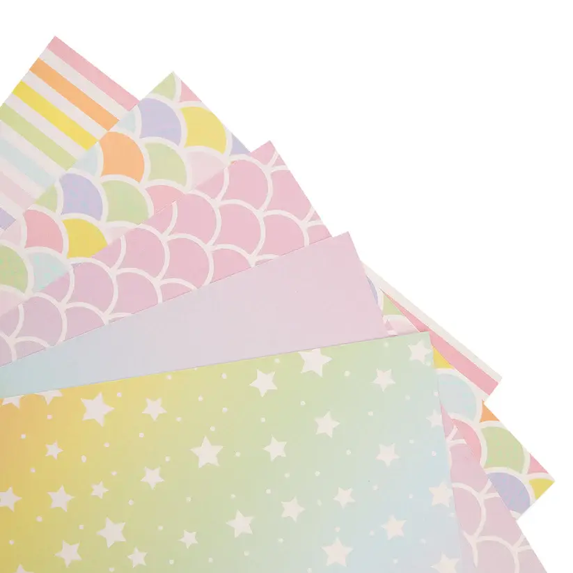 Patterned card sheets kit - 25 sheets by Trimcraft - Craftmania Stock Photo 2