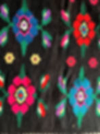 Thumbnail: 178x145 cm Maramureș vintage wool carpet with flowers