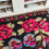 Miniatură: Charming wool Maramureş carpet  with pink flowers