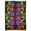 Miniatură: Charming wool handwoven carpet with purple and red flowers