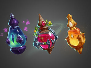 Props & Material studies by Lidia Vasalatiy