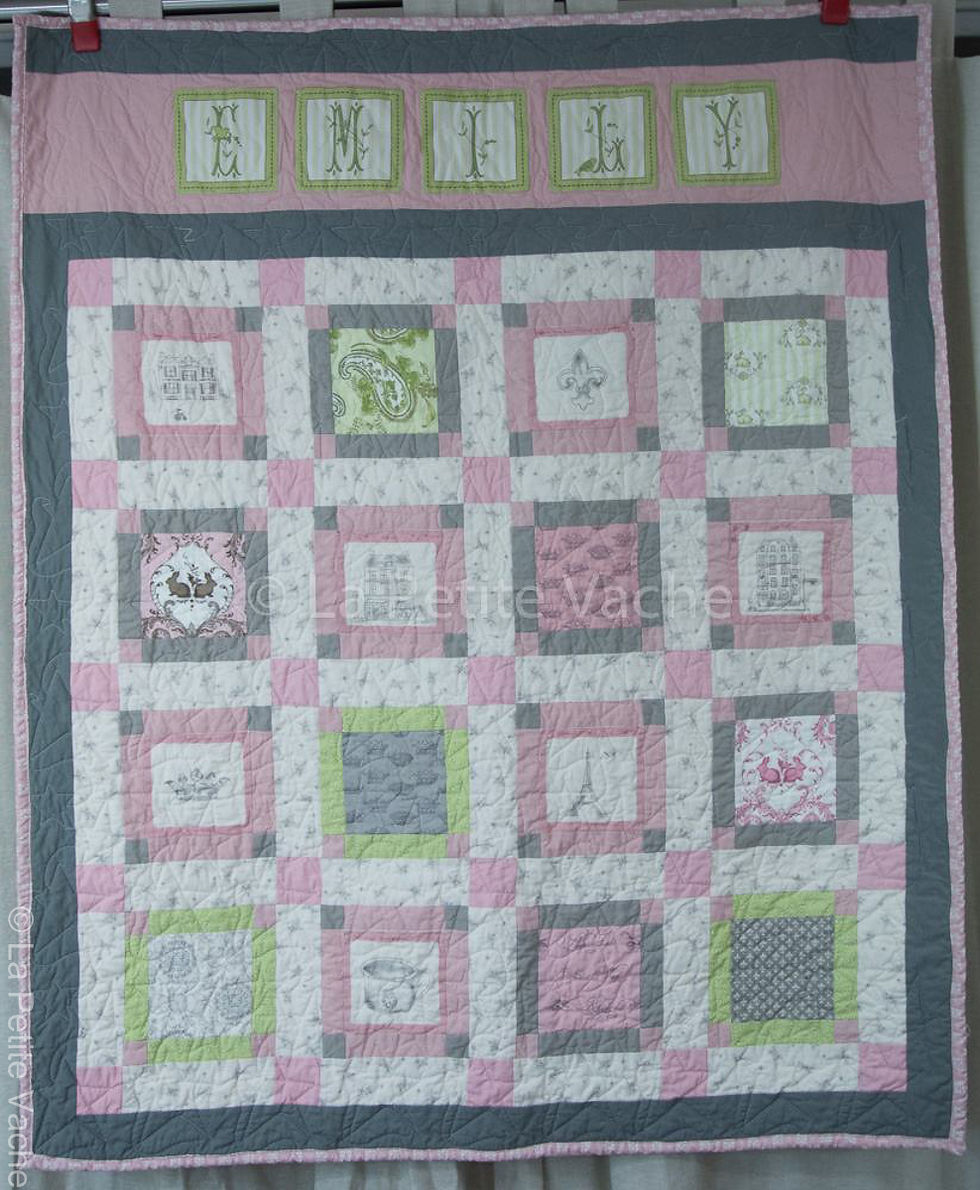 Not So Identical Twin Quilts-1
