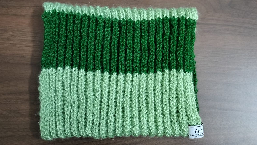 Thumbnail: Forest Mint: Wool Snood (Cowl • Mask • Headband)