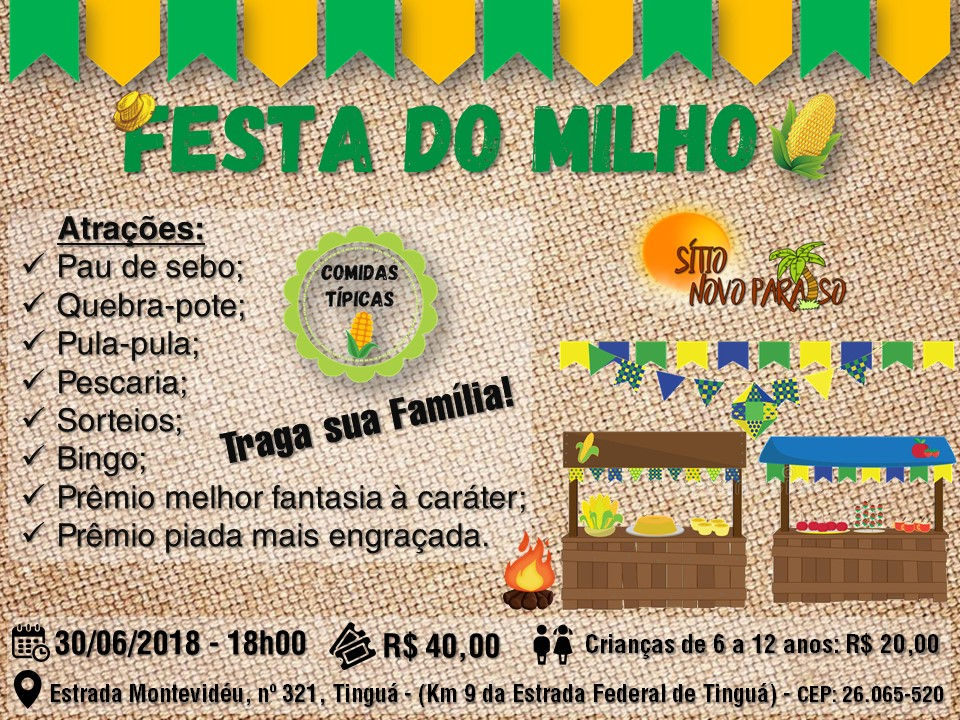 FESTA DO MILHO 2018