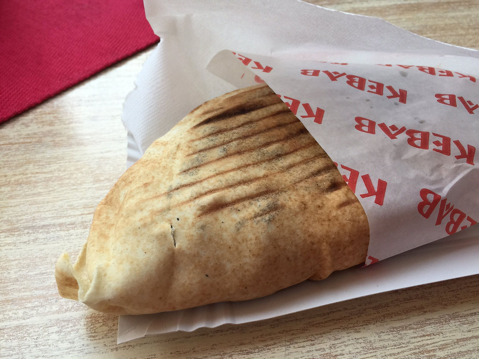Kalan kebab pita/lavash