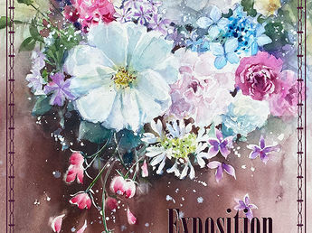 あべまりえ Marie Abe 水彩展 -Aquarelle-