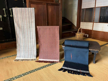 ざざんざ織 あかね屋　ざざんざ織展