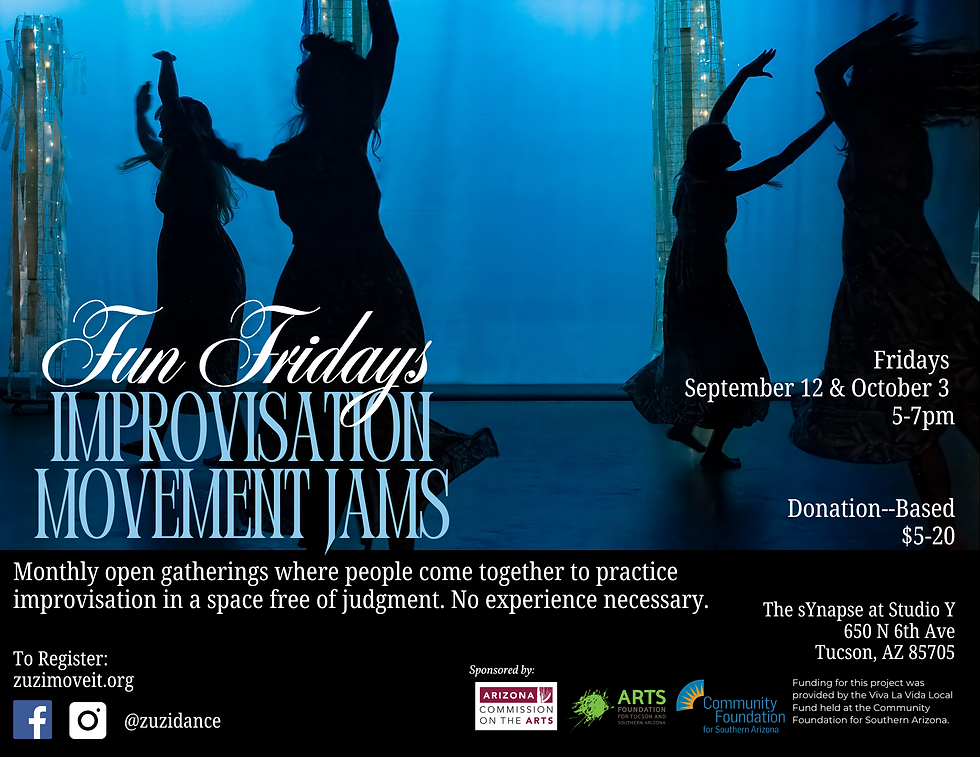 Fun Fridays Improvisation Movement Jams