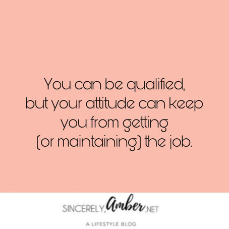 You're Qualified, but...