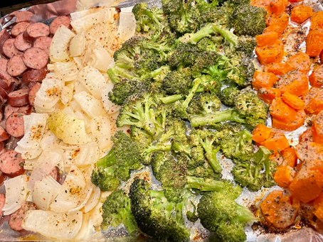 Roasted Sausage and Veggies