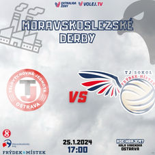 Moravskoslezské derby! 🏐