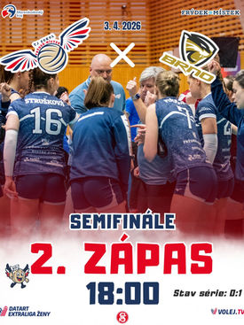 Semifinále č. 2️⃣ na domácí palubovce! 🔥