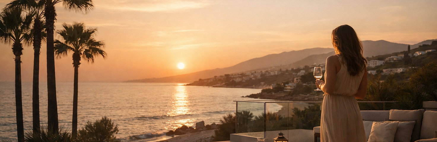 Sunset over Costa del Sol terrace.png
