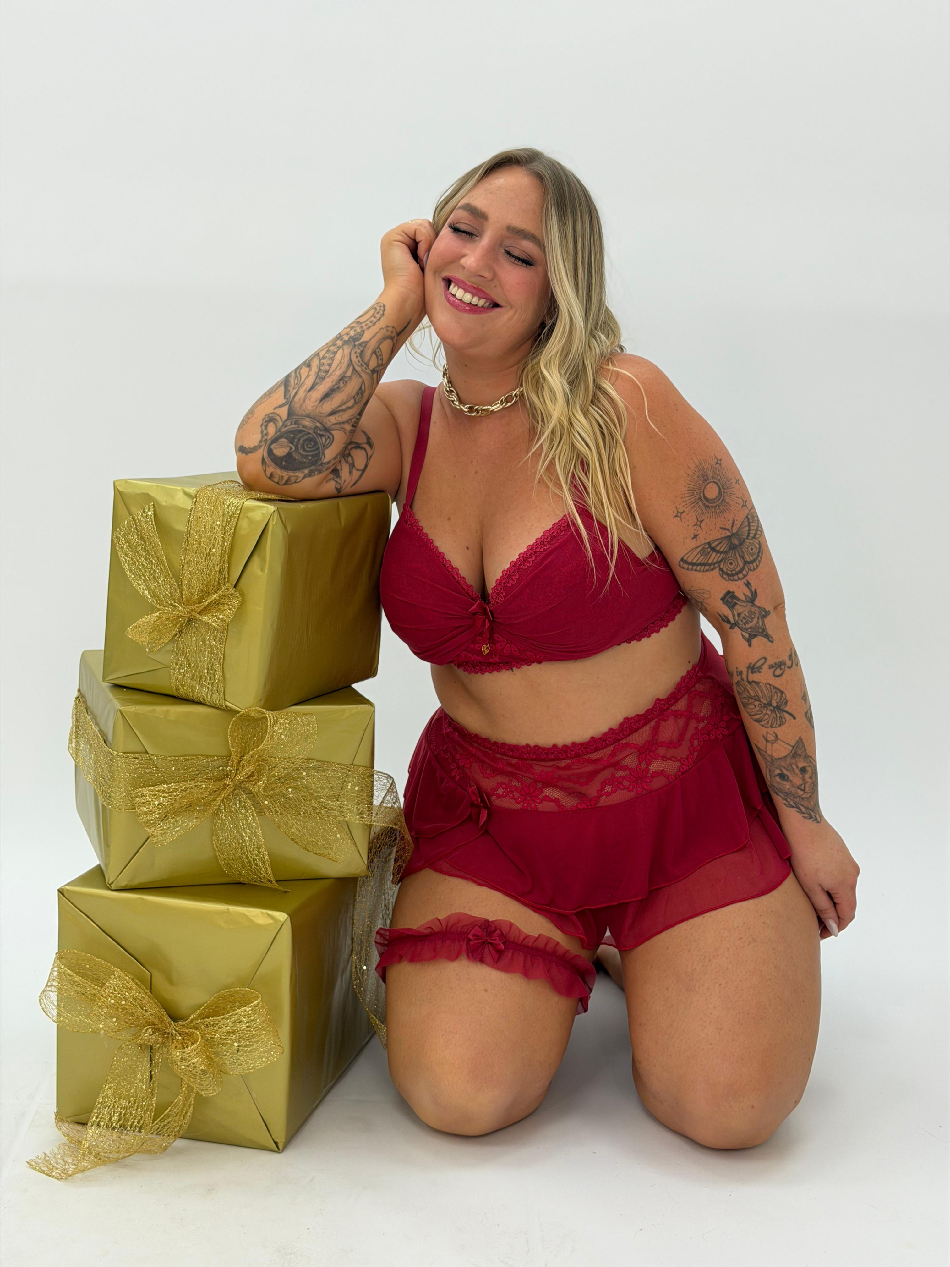 Conjunto Saia Plus Size 