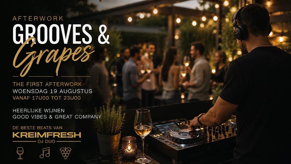 Grooves & Grapes Afterwork