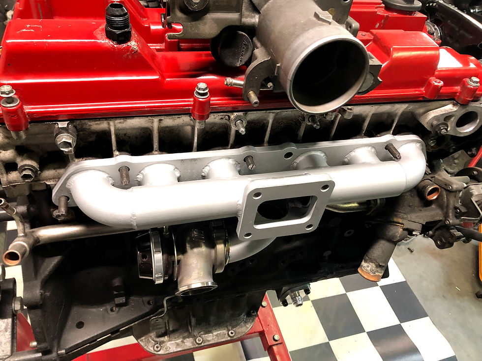 Thumbnail: GE SINGLE TURBO MANIFOLD
