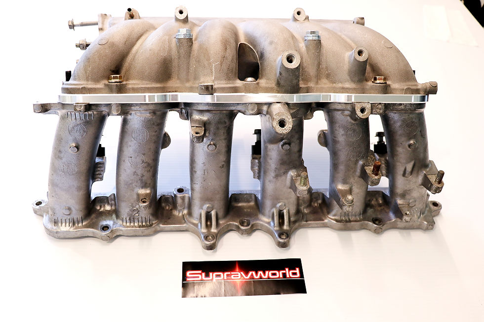 Thumbnail: 2JZ-GE to GTE INTAKE PLENUM ADAPTER (NEW DESIGN CNC CUT)