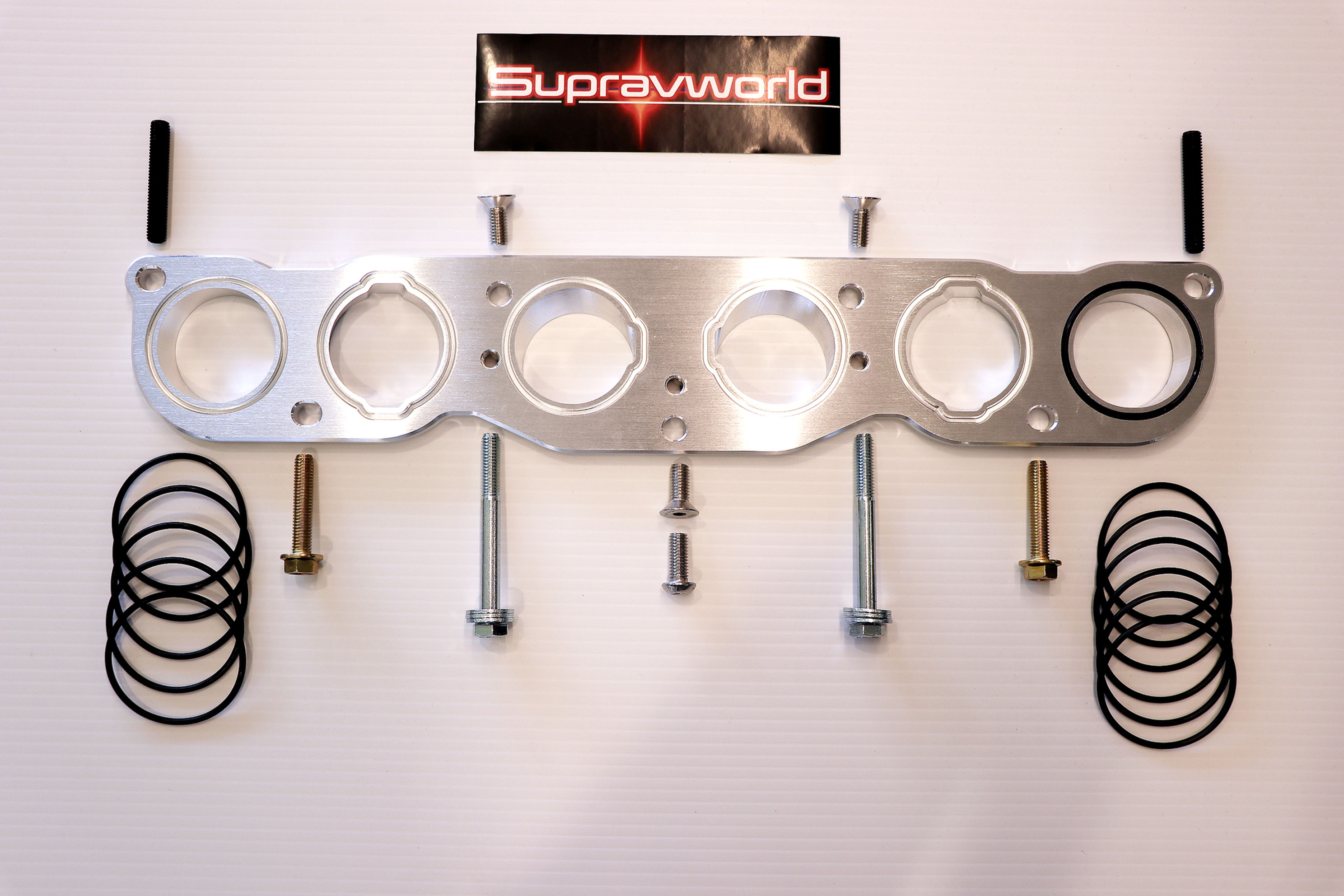 2JZ-GE to GTE INTAKE PLENUM ADAPTER (NEW DESIGN CNC CUT)