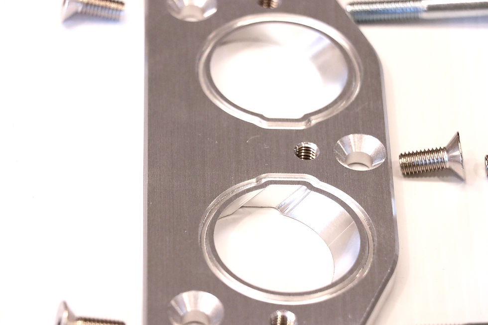 Thumbnail: 2JZ-GE to GTE INTAKE PLENUM ADAPTER (NEW DESIGN CNC CUT)