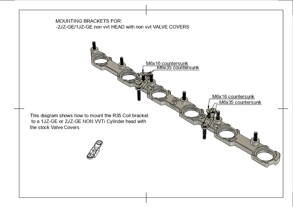Thumbnail: R35 2JZ-GE C.O.P. kit (fits non vvti, vvti, GTE)