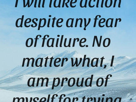 "Failure isn't fatal, but failure to change might be" - John Wooden