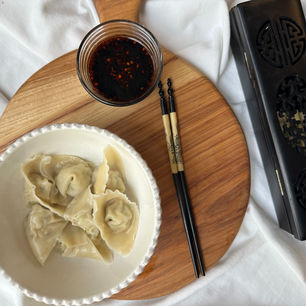 CHICKEN ZUCCHINI DUMPLINGS