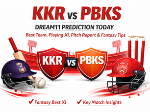 KKR vs PBKS Dream11 prediction with best team, playing XI, pitch report and fantasy tips