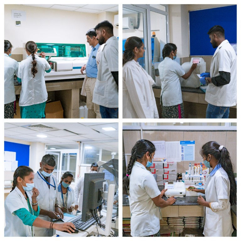 Medical lab block