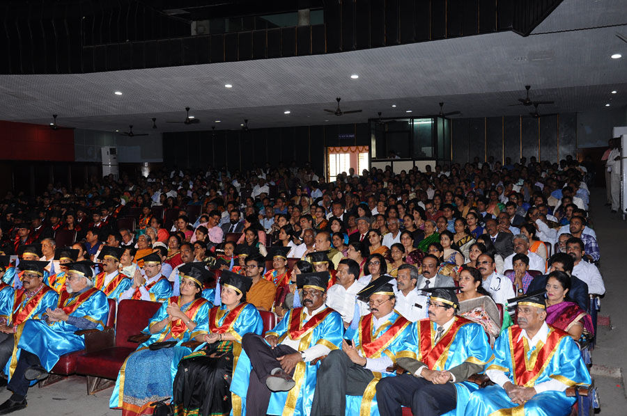 Students during convocation ceremony at KIMS