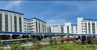 Aerial campus view of Christian Medical College Vellore