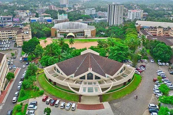 Aerial campus view of FMMC