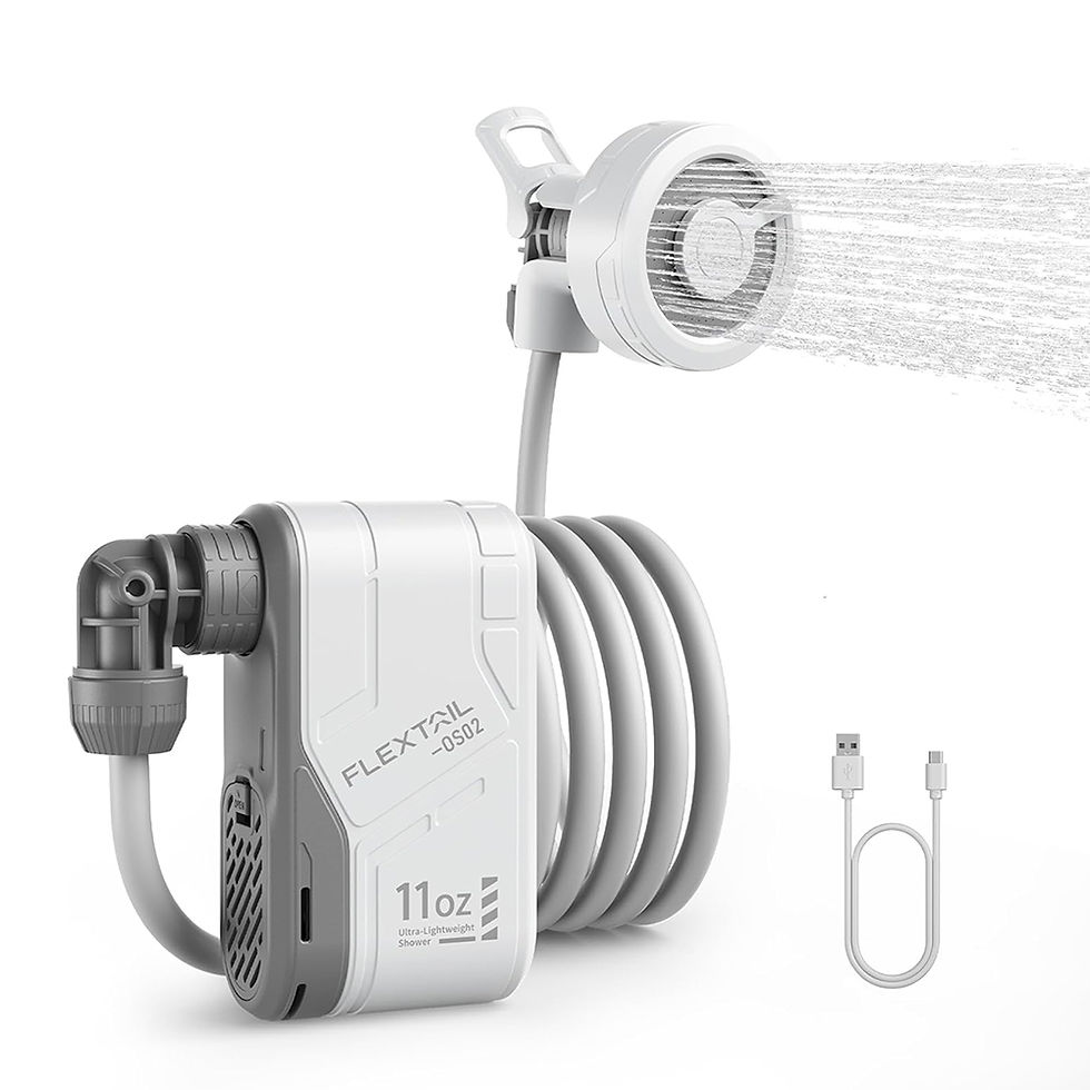 Thumbnail: FLEXTAIL MAX SHOWER - Portable Electric Shower Pump IPX7 Waterproof for Outdoor 
