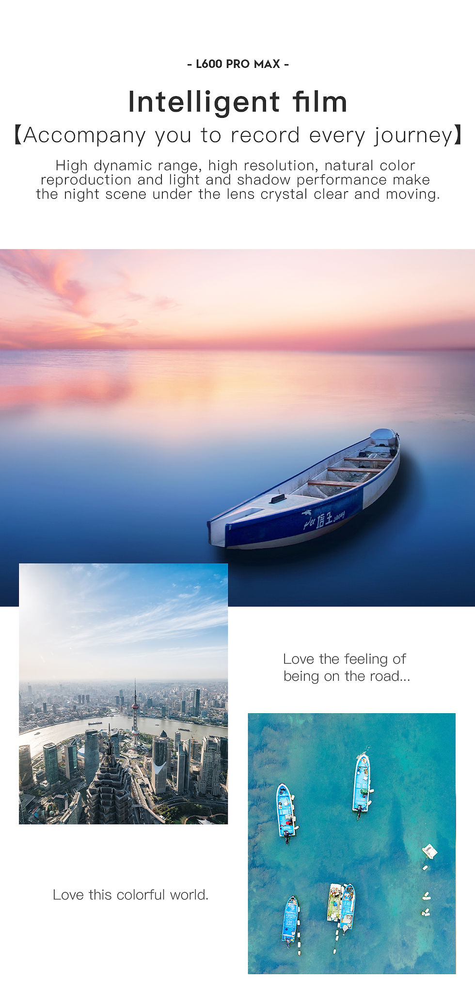 Thumbnail: New L600 PRO MAX/PRO GPS Drone 5KM 4K Professional HD Dual Camera 3-Axis Gimbal